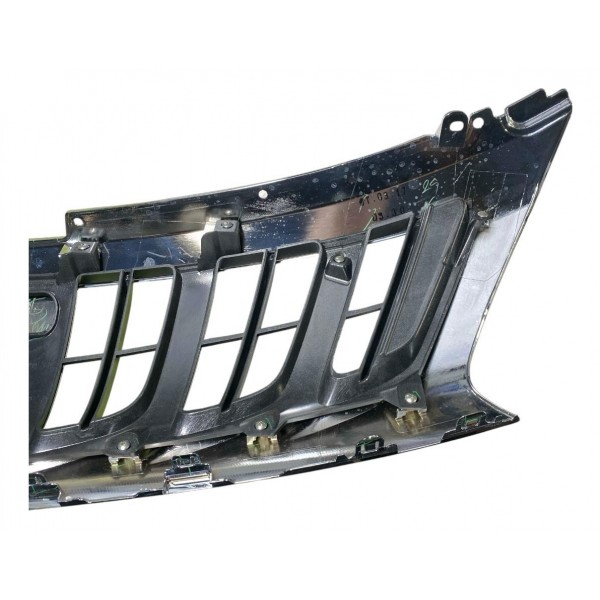 Grade Cromado Dianteira Mitsubishi L200 Triton 2018 2023 Ori Cromada Brilhante