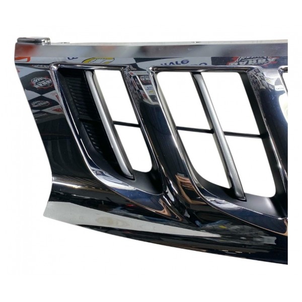 Grade Cromado Dianteira Mitsubishi L200 Triton 2018 2023 Ori Cromada Brilhante
