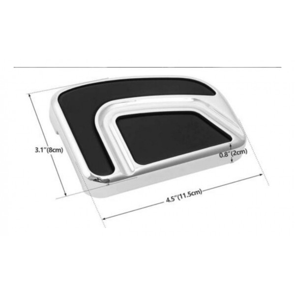 Borracha Pedal Freio Harley Davidson Street Glide 50600159