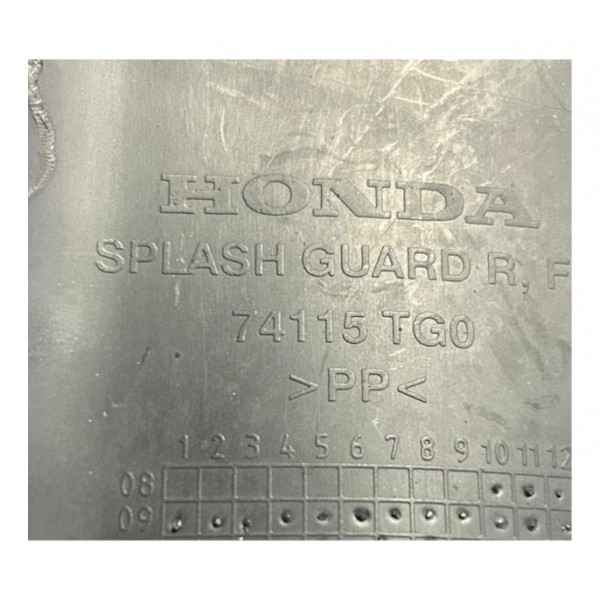 Defletor Interno Parabarro Honda Fit 2012 Dianteiro Direito