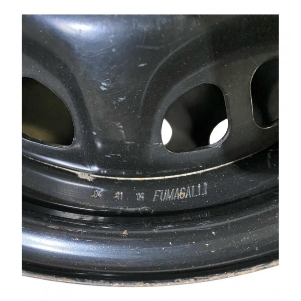 Roda Ferro Aro 13 Volkswagen Gol  Voyage G1 G2 2008 Preto