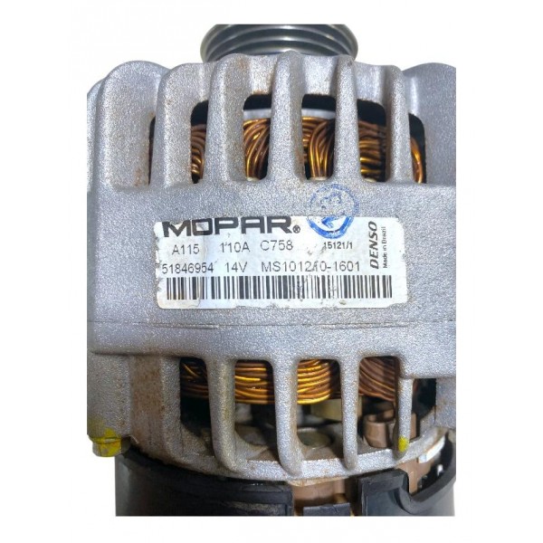 Alternador Fiat Mobi Strada Uno 1.0 Evo 2018 2020