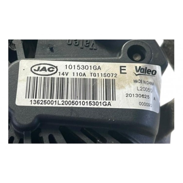 Alternador Jac J6 2.0 2013 Original 1015301ga
