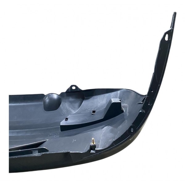 Para Choque Spoiler Traseira Volkswagen Fox 2010 2014 Orig Preto