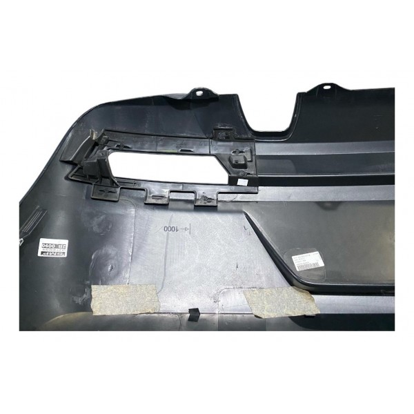 Para Choque Spoiler Traseira Volkswagen Fox 2010 2014 Orig Preto