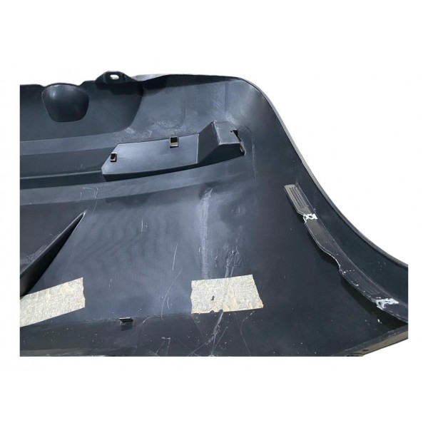 Para Choque Spoiler Traseira Volkswagen Fox 2010 2014 Orig Preto