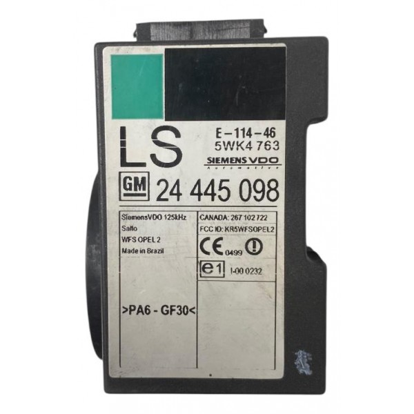 Kit Cod Módulo R7 Injeção Gm Astra Zafira 2.0 Flex 2009 Orig