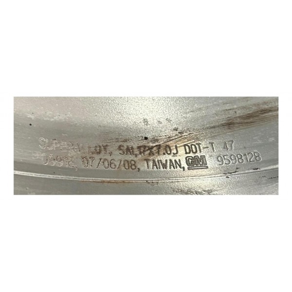 Roda Aro 17 Chevrolet Gm Captiva 2007 2015 Original Prateado