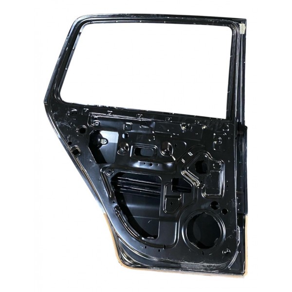 Porta Volkswagen Fox Spacefox Traseira Esquerda 2011 2014 Traseira Esquerda Preto