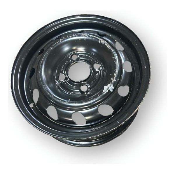 Roda Ferro Aro 13 Chevrolet Gm Corsa Celta 2015 Original Preto