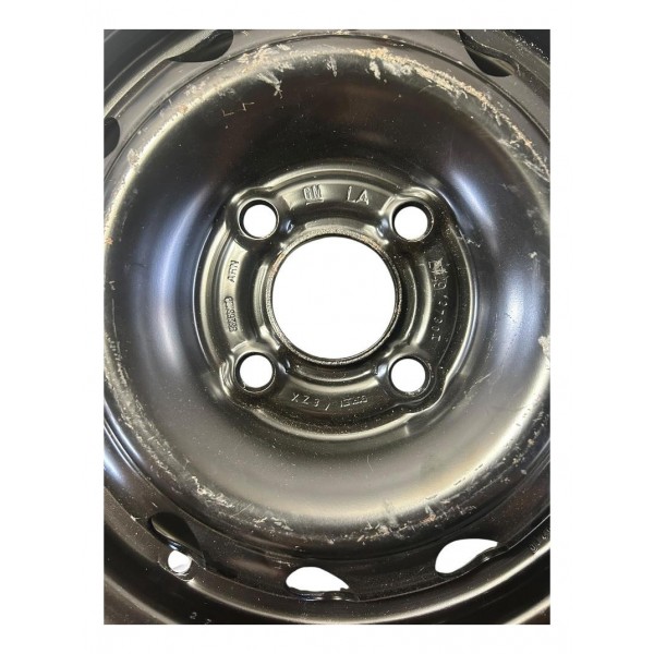 Roda Ferro Aro 13 Chevrolet Gm Corsa Celta 2015 Original Preto