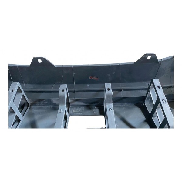 Parachoque Spoiler Fiat Uno Sporting Traseiro 2013 2021 Preto