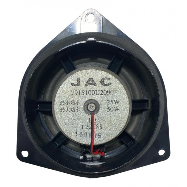 Alto Falante Porta Jac J6 2011 A 2014 Dianteiro Esquerdo Preto