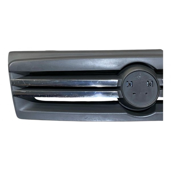 Grade Superior Dianteira Uno 2006 2012 Original Preto Fosco