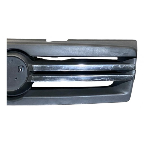 Grade Superior Dianteira Uno 2006 2012 Original Preto Fosco