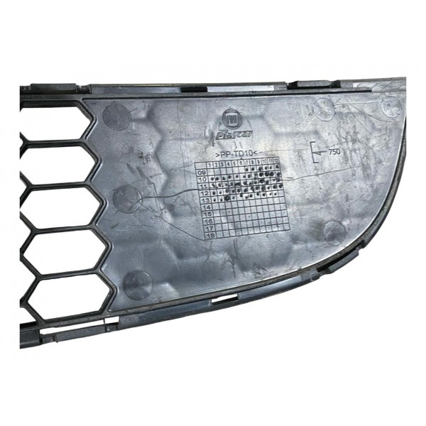 Grade Inferior Dianteira Pára Choque Fiat Uno 2011 Preto Fosco