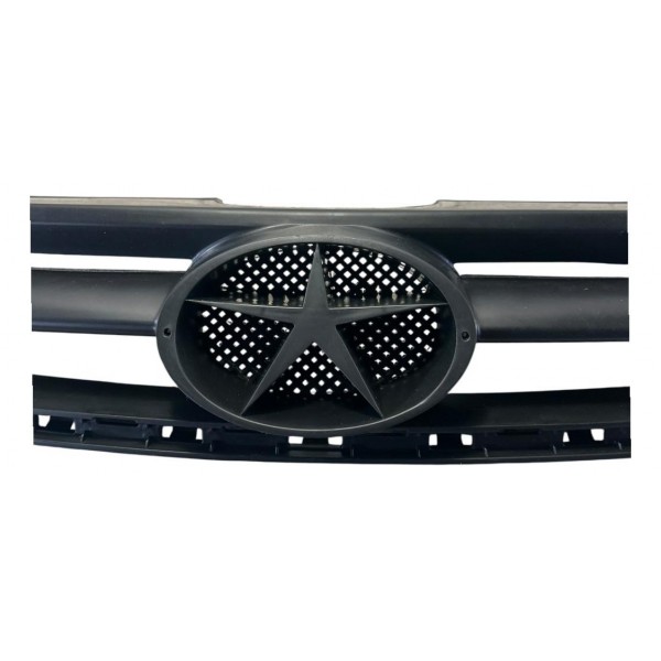 Grade Radiador Dianteiro Jac J3 2009 2010 2011 A 2013 Preto Fosco