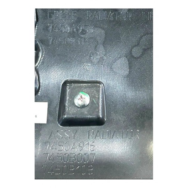 Grade Dianteira Mitsubishi L200 Triton 2019 2023 Original Cromado Brilhante