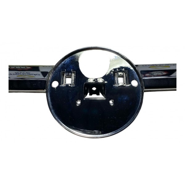 Grade Frontal Parachoque Dianteira Emblema Fiat Strada 2010 Cromado