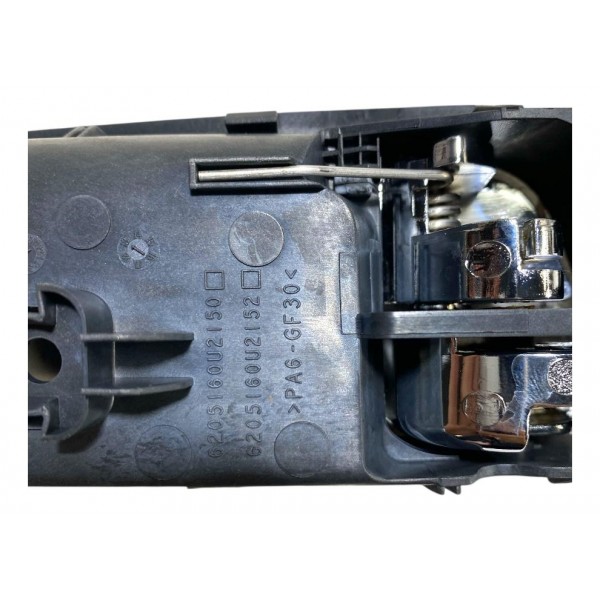 Maçaneta Interna Jac J6 Traseira  Direita 2013 2016 Original Preto Traseira