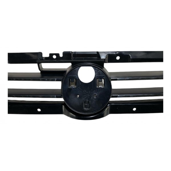 Grade Radiador Fiat Palio Tela Moldura Original 2008 2012 Preto Brilhante