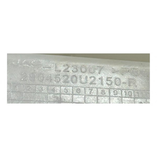 Guia Parachoque Jac J6 Traseiro Direito 2013 2.0 Original