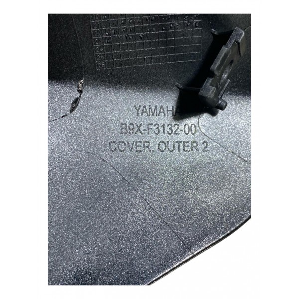 Carenagem Bananinha Yamaha Fazer 250 Fz25 Direita 2022 Orig Preto