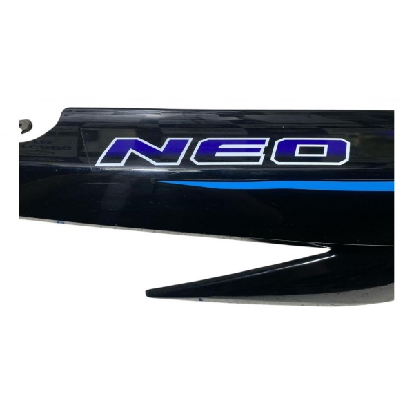 Carenagem Rabeta Yamaha Neo 125 Direita 2018 2024 Original Preto