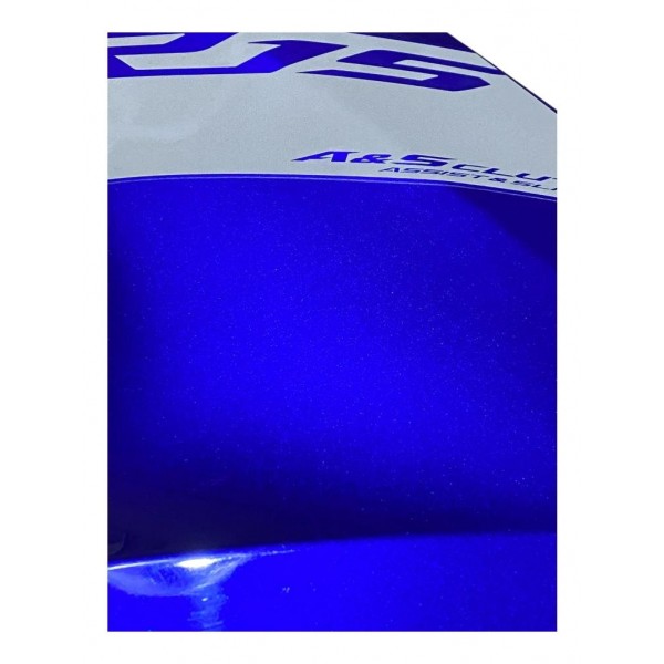 Carenagem Lateral Tanque Yamaha R15 Esquerdo Azul 2024 2025 Azul