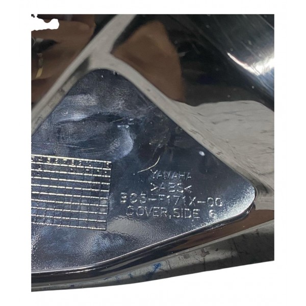 Carenagem Lateral Yamaha Fazer 250 Direita Original 2019 22 Preto