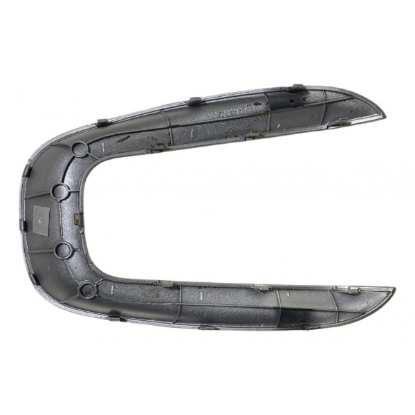 Moldura Acabamento Trambulador Fiat Freemont 2014 Original Prateado Lisa