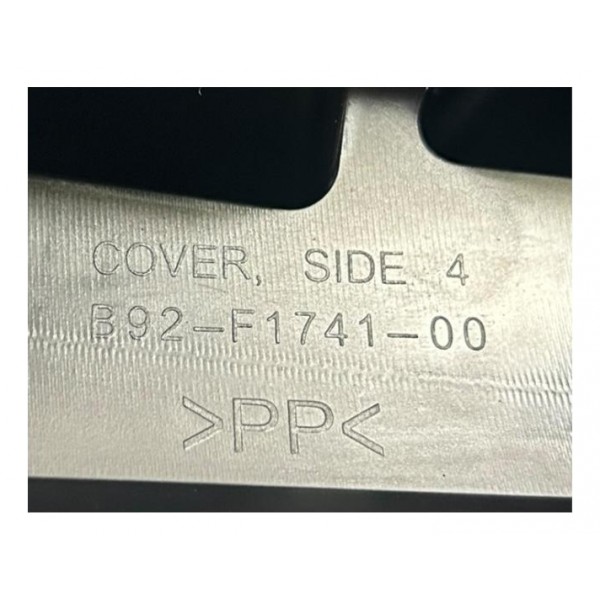 Carenagem Rabeta Yamaha Neo 125 2017 2021 Inferior Direita Preto