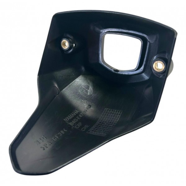 Protetor Escapamento Ponteira  Yamaha Fz15 2023 2024 Preto