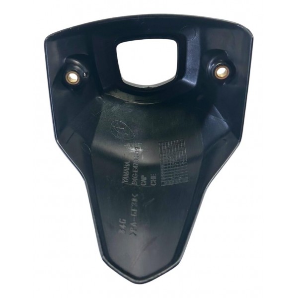 Protetor Escapamento Ponteira  Yamaha Fz15 2023 2024 Preto