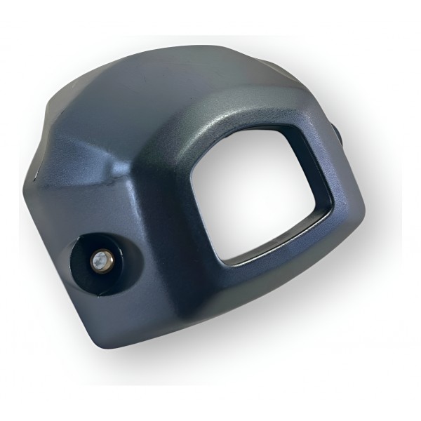 Protetor Escapamento Ponteira  Yamaha Fz15 2023 2024 Preto