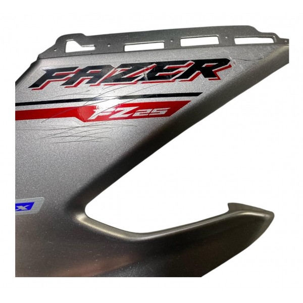 Carenagem Superior Aba Direito  Fazer 250 2018 2021 Cinza