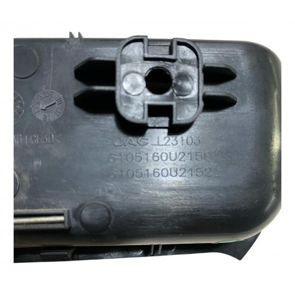 Maçaneta Porta Interna Jac J6 Dianteira Direita 2013 Preto Dianteira