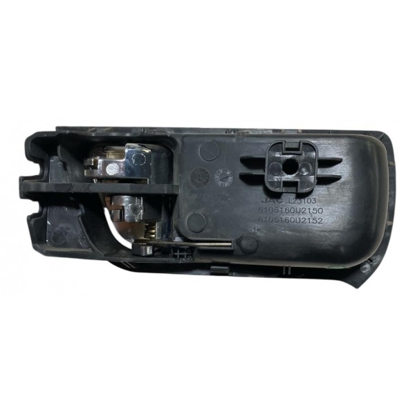 Maçaneta Porta Interna Jac J6 Dianteira Direita 2013 Preto Dianteira