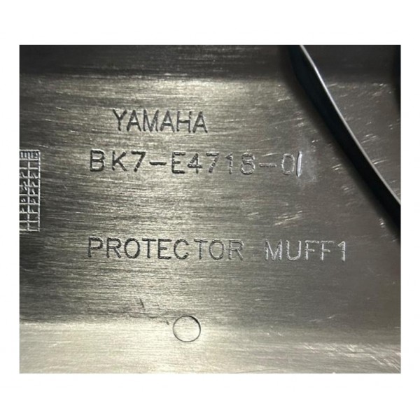 Protetor Escapamento Yamaha Yzf R15 2024 Original Bk7e471801