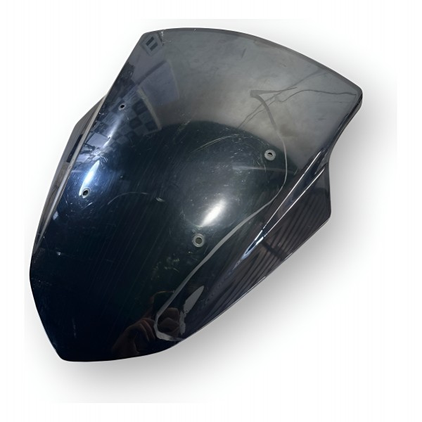 Parabrisa Bolha Fume Yamaha Nmax 160 2016 2020 Original Preto