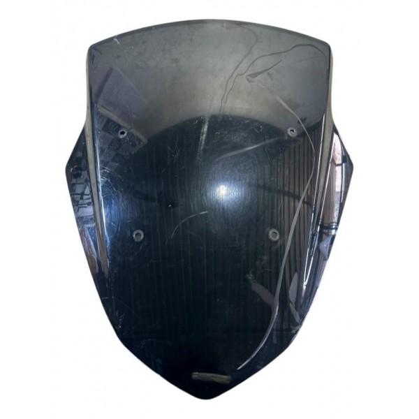 Parabrisa Bolha Fume Yamaha Nmax 160 2016 2020 Original Preto