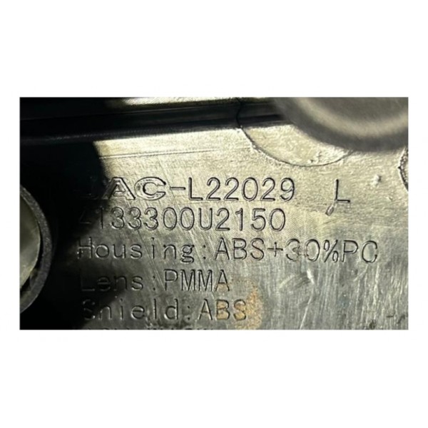 Lanterna Tampa Porta Mala Jac J6 2013 Original Esquerdo/motorista