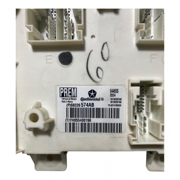 Kit Módulo Cod Central Injeção Fiat Freemont 2.4 2014