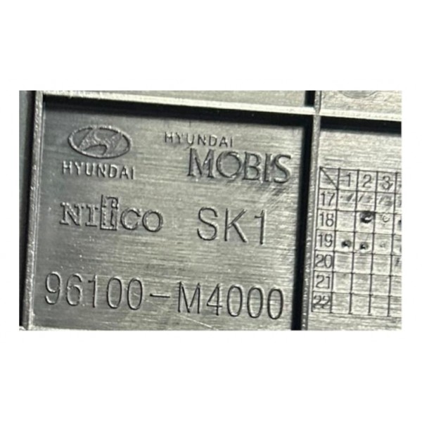 Moldura Tampa Painel Rádio Hyundai Creta 2017 2021 Original