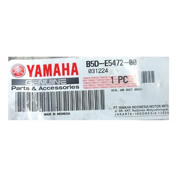Anel Borracha Revisão Yamaha Fluo 125 Original B5de547200
