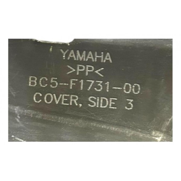 Acabamento Rabeta Interna Yamaha Fazer 250 Esquerda 2018 21 Preto