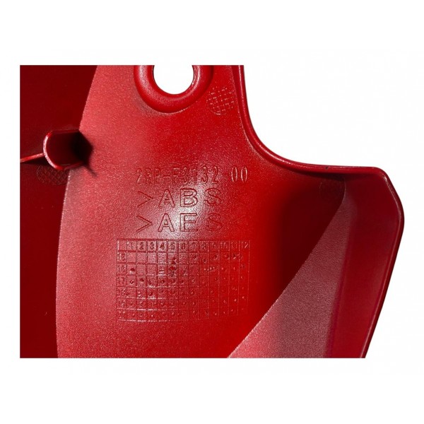 Moldura Bananinha Farol Yamaha Factor 150 2023 Direito Vermelho