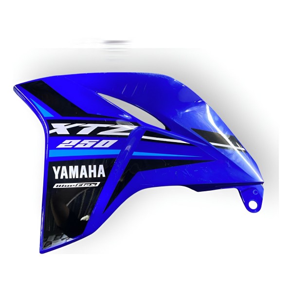 Carenagem Aba Inferior Tanque Yamaha Xtz 250 Lander Esquerdo Azul