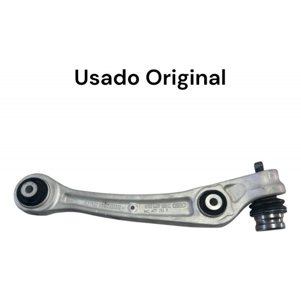 Braço Inferior Reto Audi A4 Esquerdo 2009 2012 2.0 Original