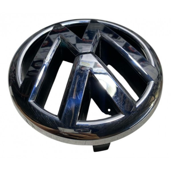 Emblema Tampa Porta Malas Gol Voyagen Cromado 2013 2016 Prateado